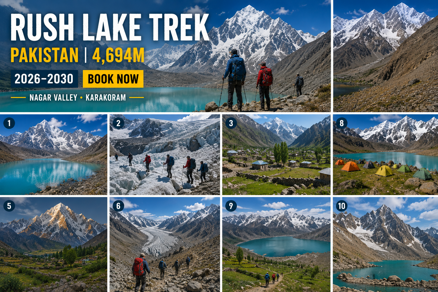Rush Lake Trek Pakistan | 2026–2030 | Book Your Karakoram Adventure