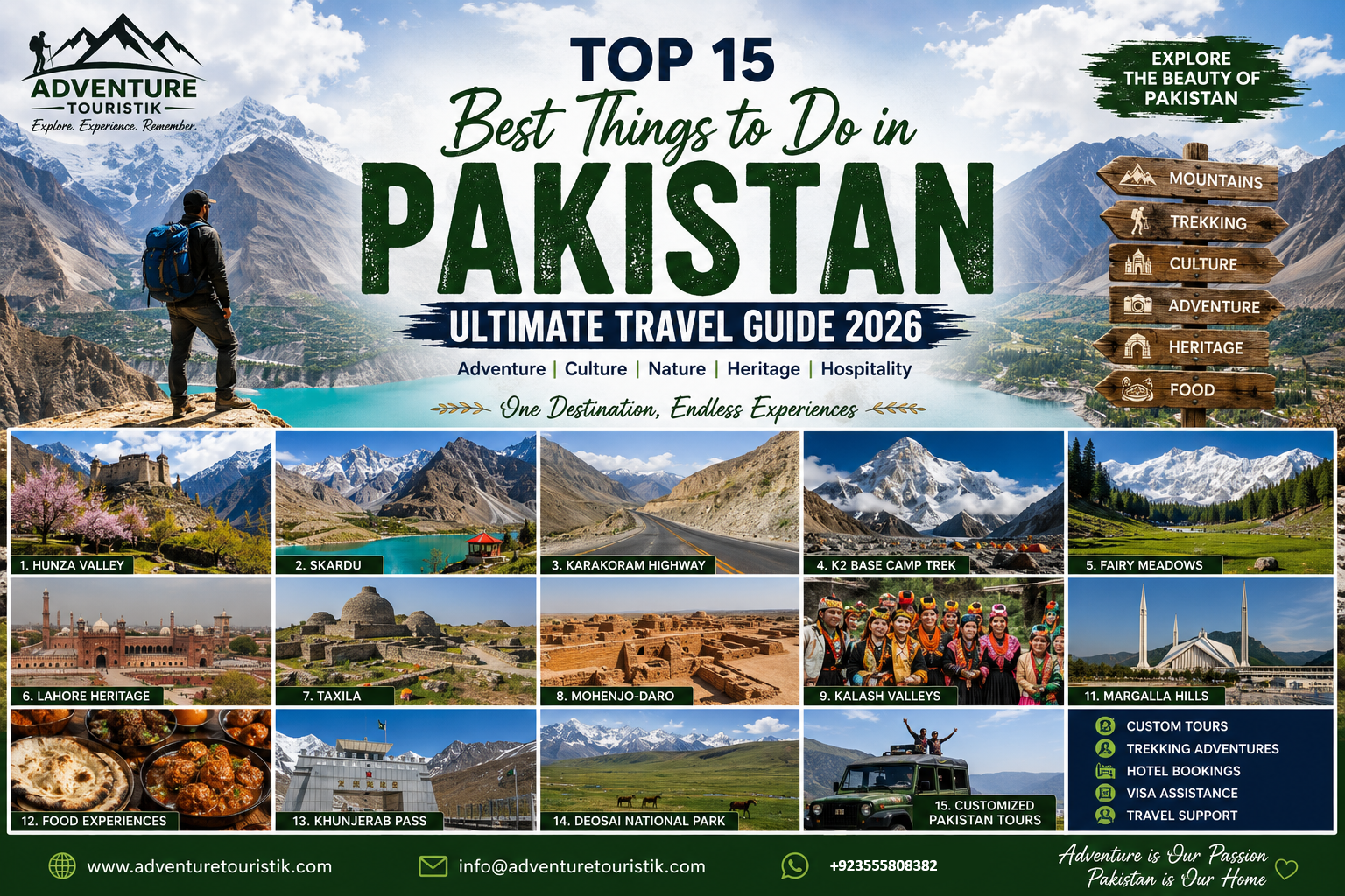 Top 15 Best Things to Do in Pakistan in 2026 – Ultimate Travel Guide for International Tourists