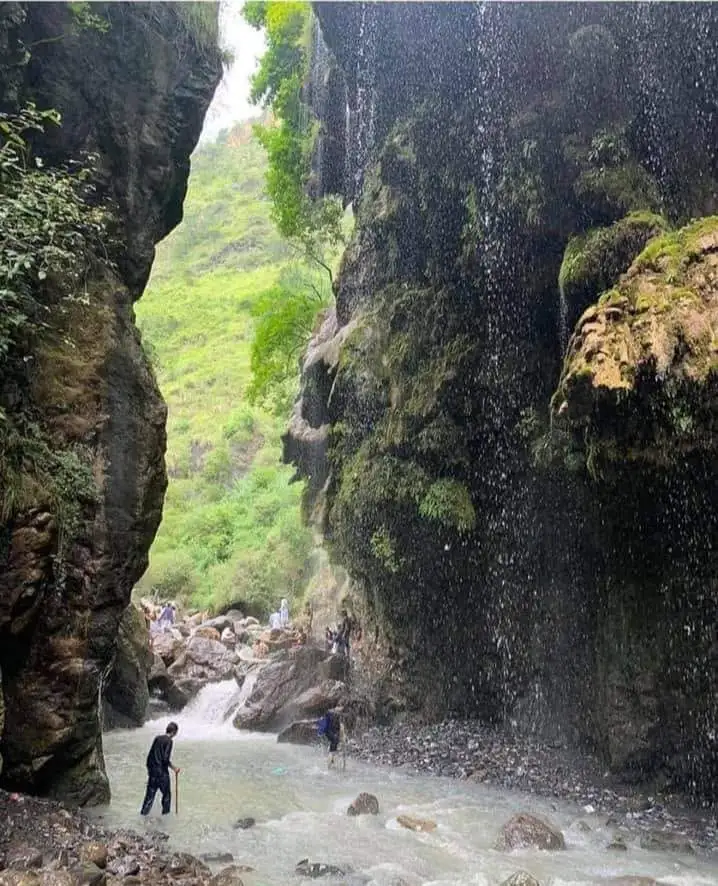 Umbrella Waterfall near Sajikot Abbottabad Khyber Pakhtunkhwa Pakistan